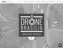 Tablet Screenshot of dronebrasilia.com
